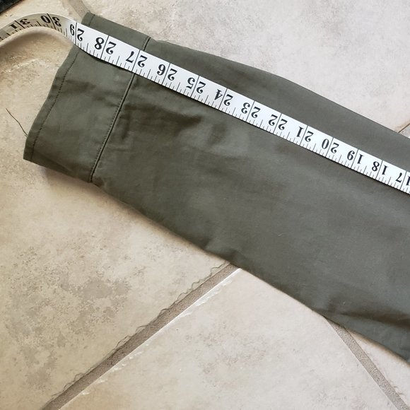 Vans Olive Green Women's Cropped Cargo Jacket - Size S - Picture 7 of 8